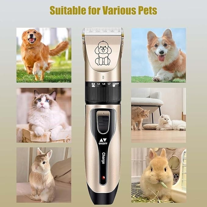 Low Noise Pet Grooming Trimmer for Home Use