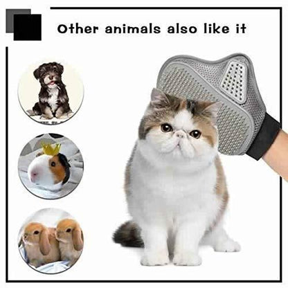 Easy to Clean Pet Grooming Glove for Shedding Control