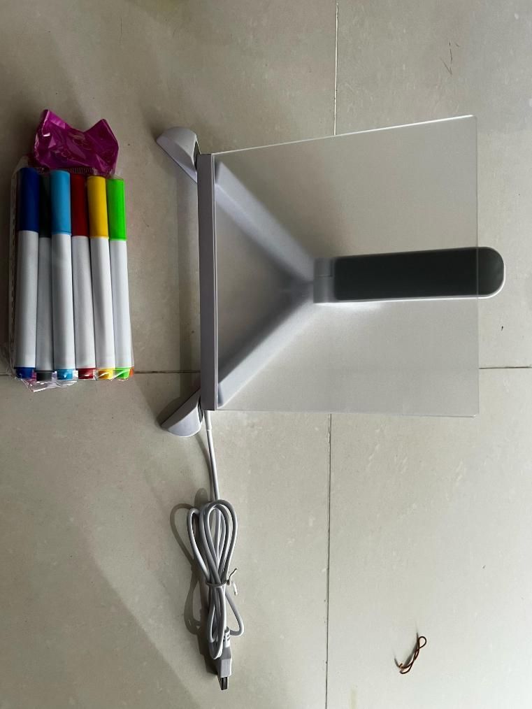 Modern LED Writing Pad for Bedroom Decor