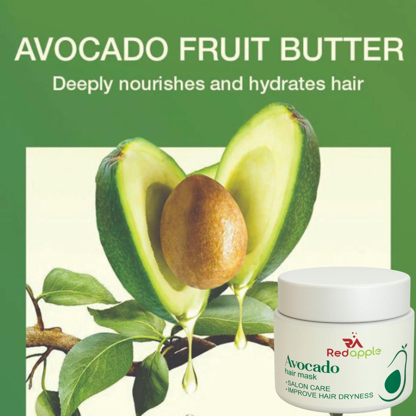 Avocado Hair Mask Duo Pack Ideal for Daily Hair Care