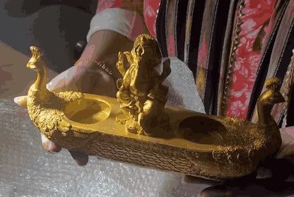 Lord Ganesha Spiritual Deepak Oil Lamp Showpiece