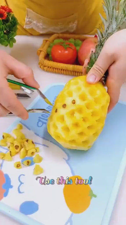 Stainless Steel Pineapple Eye Remover Clip